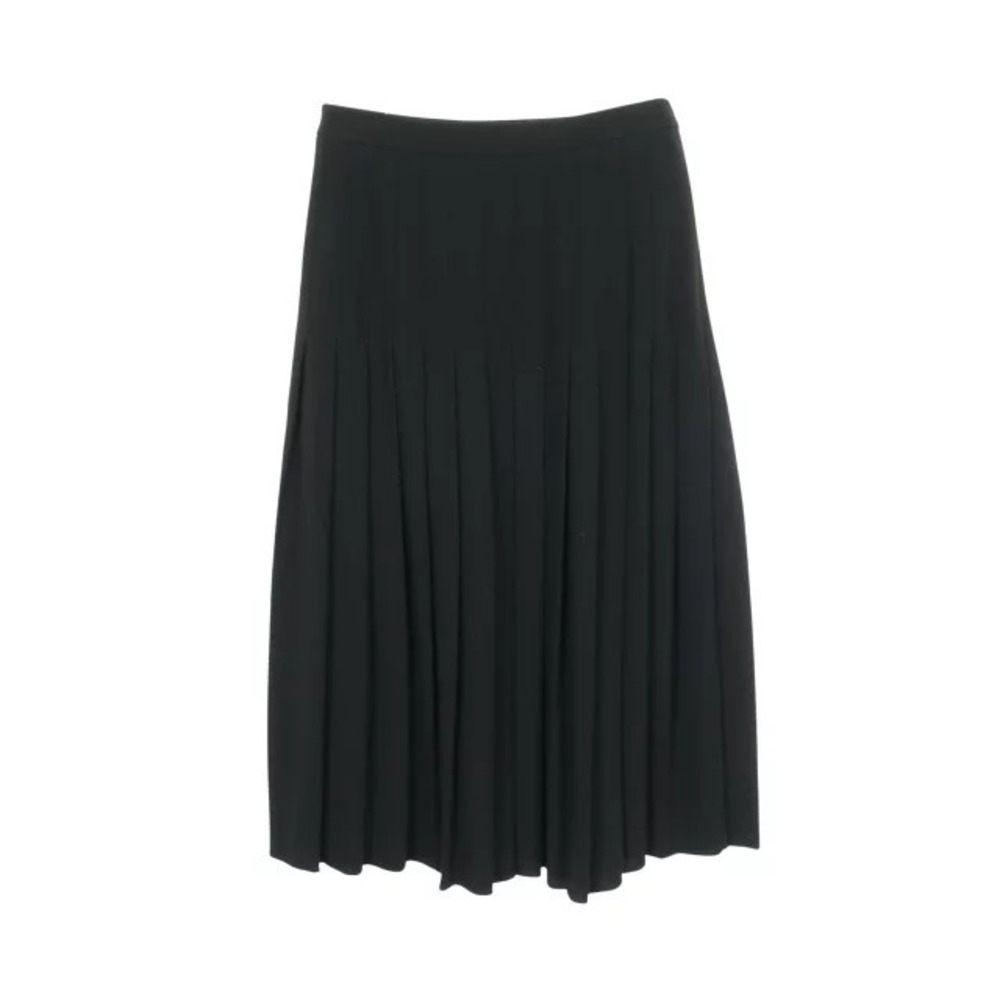 Celine Pleated Skirt Clothing Bottoms Acetate Black